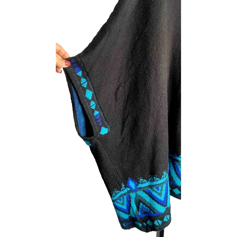 The Pioneer Woman Open-Front Ruana Cardigan Sweater Women's Size XXL/XXXL tribal - Picture 4 of 9